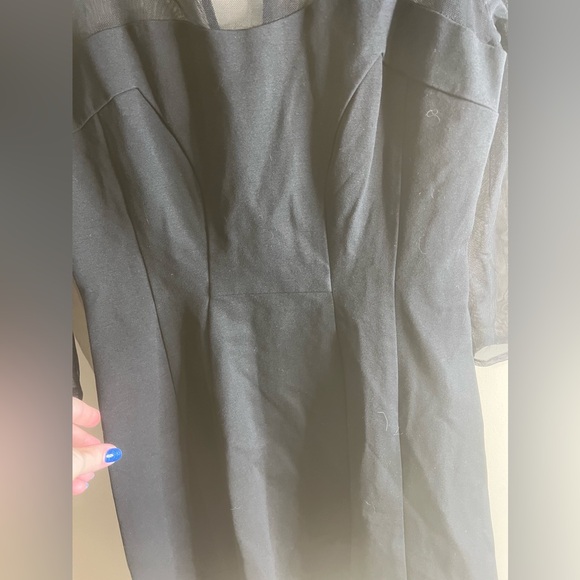 Gianni bini black a line dress size 6 - Picture 8 of 12